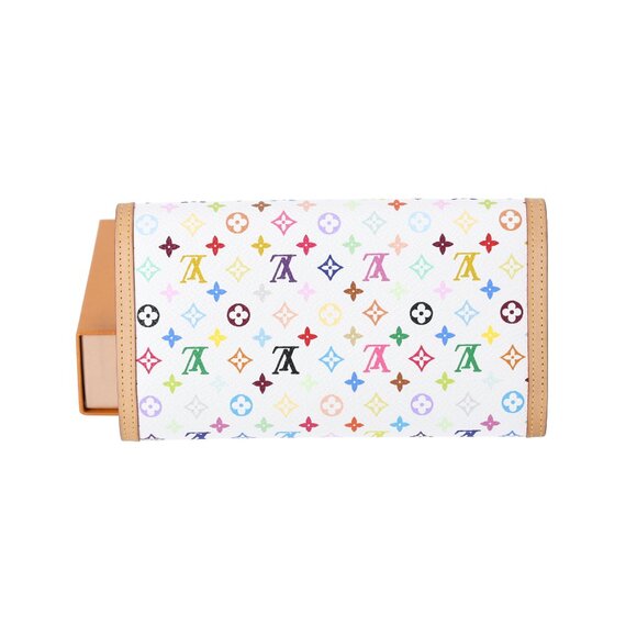 Louis Vuitton x Murakami Porte Tresor International Monogram Multicolor Wallet - Picture 2 of 4